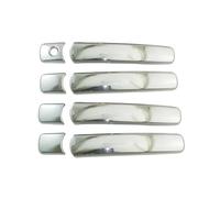 YIJIAVSX Tiradores Exteriores De Coche Para Infiniti FX35 FX45 FX G35 2003 2004 2005 2006 2007 2008 Cubierta Protectora De Manija Puerta ABS Y Carbono Estilo Adhesivo(1)