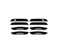 YIJIAVSX Tiradores Exteriores De Coche Para X1 X2 Ix1 U11 U10 2023 2024 2025 Cubierta De Manija De Puerta De Automóvil Adhesivo De Cuenco Embellecedor Antiarañazos(Black)