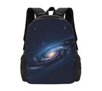 YIJIAYUN Mochila ligera de moda con estampado de galaxia de la Vía Láctea del Universo de gran capacidad para ir a escuelas y turismo de 16.5 pulgadas