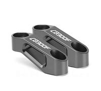 YIJIEBAO Ajuste de motocicleta for CB 500X CB250R CB300F CB300R 250F 500F espejos retrovisores universales extensión elevador soporte adaptador Extensor de montaje(Grey cb300f)