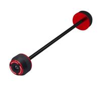 YIJIEBAO Ajuste for CBR1000RR CBR 1000RR CNC Eje De Rueda Delantera Trasera Deslizadores Horquilla Protector De Choque Soporte De Motocicleta Tornillo Basculante Carretes Cbr1000rr(Front Red)