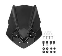 YIJIEBAO Compatible con parabrisas MT 125, parabrisas compatible con Yamaha MT-125 MT125 2015-2019, parabrisas delantero de motocicleta, deflector de viento, accesorio de pantalla Faros delanteros par