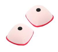 YIJIEBAO Filtro de aire lavable for motocicleta, limpiador de admisión for motocross, compatible con KAYO 250 K1 K2, Accesorios(Air Filter 2 pcs)