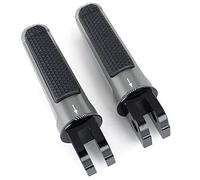 YIJIEBAO Pedal de clavijas for reposapiés delantero motocicleta compatible con YAMAHA YZF-R1 2002-2019 YZF-R1M 2017 2018 2019 YZF-R6 2003-2019 Estribo antideslizante(Gray)