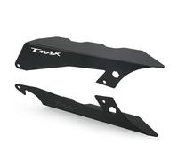 YIJIEBAO Protector de Correa de Motocicleta Compatible con Yamaha TMAX t-MAX 530 TMAX 560 2017 2018 2019 2020 2021 Protector Decorativo de Cadena(Black)