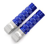 YIJIEBAO Reposapiés De Pasajero Trasero CNC For Motocicleta, Clavijas For, Pedales Traseros, Clavija Apta For BMW RNINET R NINE T Con Logo En Seis Colores Estribo antideslizante(Blue)