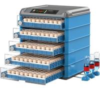 YIJIEHH Incubadora Automática De Huevos 128-500 Huevos para Gallinas, Home Use Inkubator Automatische Temperaturregelung Digital De Granja, Aparato Incubadora para Erupción De Pollo,Patos-500