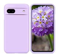 YiKaDa - Funda Compatible con Google Pixel 6a, Cáscara Suave de Silicona TPU Líquida - Púrpura
