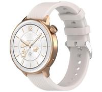 Yikamosi 18MM liberación rápida Silicona Suave Cierre de acero inoxidable Correas de Repuesto para Mujer y Hombre Compatible con Oneplus Watch 3 43MM,Caqui