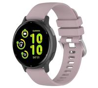 Yikamosi 20MM liberación rápida Silicona Suave Cierre de acero inoxidable Correas de Repuesto para Mujer y Hombre Compatible con Garmin Approach S50/Approach S40,Morado