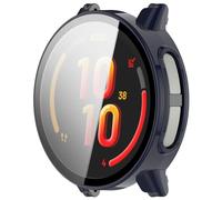 Yikamosi Carcasa con Protector de Pantalla Cobertura Completa HD Ultrafina Funda Protectora Compatible con Garmin Bounce 2,Azul Medianoche