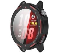 Yikamosi Carcasa Protectora Compatible con Huawei Watch GT Runner 2,Anti-rasguños Anti caída TPU Suave Carcasa de Parachoques Compatible con Huawei Watch GT Runner 2 Smartwatch,Negro
