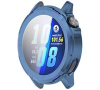 Yikamosi Carcasa Protectora Compatible con Huawei Watch GT Runner 2,Anti-rasguños Anti caída TPU Suave Carcasa de Parachoques Compatible con Huawei Watch GT Runner 2 Smartwatch,Azul