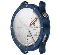 Yikamosi Carcasa Protectora Compatible con XiaoMi Watch S5,Anti-rasguños Anti caída TPU Suave Carcasa de Parachoques Compatible con XiaoMi Watch S5 Smartwatch,Azul Medianoche