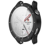 Yikamosi Carcasa Protectora Compatible con XiaoMi Watch S5,Anti-rasguños Anti caída TPU Suave Carcasa de Parachoques Compatible con XiaoMi Watch S5 Smartwatch,Negro