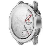 Yikamosi Carcasa Protectora Compatible con XiaoMi Watch S5,Anti-rasguños Anti caída TPU Suave Carcasa de Parachoques Compatible con XiaoMi Watch S5 Smartwatch,Plata