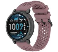 Yikamosi Compatible con Amazfit Active Max Correa para Mujer y Hombre,22MM liberación rápida Silicona Suave Cierre de acero inoxidable Correas de Repuesto para Active Max SmartWatch,Púrpura