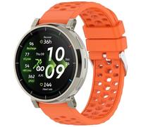 Yikamosi Compatible con Amazfit Active3 Premium Correa para Mujer y Hombre,20MM liberación rápida Silicona Suave Cierre de acero inoxidable Correas de Repuesto para Active3 Premium SmartWatch,Naranja