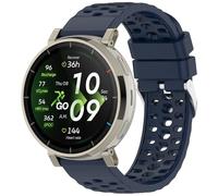 Yikamosi Compatible con Amazfit Active3 Premium Correa para Mujer y Hombre,20MM liberación rápida Silicona Suave Cierre de acero inoxidable Correas de Repuesto para Active3 Premium,Azul Medianoche