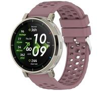 Yikamosi Compatible con Amazfit Cheetah 2 Pro Correa para Mujer y Hombre,20MM liberación rápida Silicona Suave Cierre de acero inoxidable Correas de Repuesto para Cheetah 2 Pro SmartWatch,Púrpura