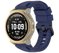 Yikamosi Compatible con Amazfit T-Rex 3 Pro 44MM Correa para Mujer y Hombre,20MM liberación rápida Silicona Suave Cierre de TPU Correas de Repuesto para T-Rex 3 Pro 44MM Smartwatch,Azul Medianoche