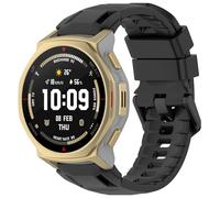 Yikamosi Compatible con Amazfit T-Rex 3 Pro 44MM Correa para Mujer y Hombre,20MM liberación rápida Silicona Suave Cierre de TPU Correas de Repuesto para T-Rex 3 Pro 44MM Smartwatch,Negro