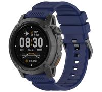Yikamosi Compatible con COROS NOMAD Correa para Mujer y Hombre,24MM liberación rápida Silicona Suave Cierre de acero inoxidable Correas de Repuesto para NOMAD,Azul Medianoche
