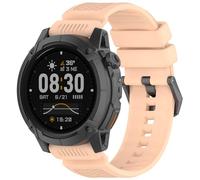Yikamosi Compatible con COROS NOMAD Correa para Mujer y Hombre,24MM liberación rápida Silicona Suave Cierre de acero inoxidable Correas de Repuesto para NOMAD,Rosado