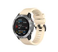Yikamosi Compatible con Garmin Fenix 7 Correa,liberación rápida Silicona Suave Cierre de Acero Inoxidable Correas de Repuesto para Garmin Fenix 7/6/5/Fenix 5 Plus,Caqui