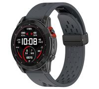 Yikamosi Compatible con Garmin Fenix 8 Correa para Mujer y Hombre,20MM QuickFit Silicona Suave Cierre de Magnética Correas de Repuesto para Fenix 8 43MM/Epix Pro 42MM/Fenix 7S/Fenix 7S pro,Gris