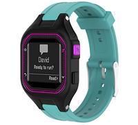 Yikamosi Compatible con Garmin Forerunner 25 Correa,liberación rápida Silicona Suave Cierre de Acero Inoxidable Correas de Repuesto para Garmin Forerunner 25 Mujer,Menta