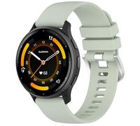 Yikamosi Compatible con Garmin Venu 4 41MM Correa para Mujer y Hombre,18MM liberación rápida Silicona Suave Cierre de acero inoxidable Correas de Repuesto para Venu 4 41MM/Venu 3S,Verde