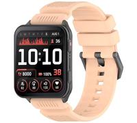 Yikamosi Compatible con Garmin Venu X1 Correa para Mujer y Hombre,24MM liberación rápida Silicona Suave Cierre de acero inoxidable Correas de Repuesto para Venu X1,Rosado