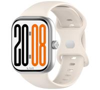 Yikamosi Compatible con Honor Watch X5 Correa para Mujer y Hombre,liberación rápida Silicona Suave Cierre de acero inoxidable Correas de Repuesto para Watch X5 Smart Watches,Caqui