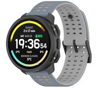 Yikamosi Compatible con Suunto Nautic S Correa para Mujer y Hombre,22MM liberación rápida Silicona Suave Cierre de acero inoxidable Correas de Repuesto para Nautic S/Vertical 2/Race 2/Race/Race S,Gris