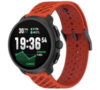 Yikamosi Compatible con Suunto Race 2 Correa para Mujer y Hombre,liberación rápida Silicona Suave Cierre de acero inoxidable Correas de Repuesto para Race 2/Race/Race S/Vertical/9 Peak Pro,Naranja