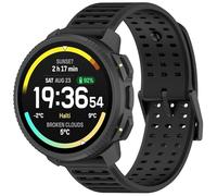 Yikamosi Compatible con Suunto Vertical 2/1 Correa para Mujer y Hombre,22MM liberación rápida Silicona Suave Cierre de acero inoxidable Correas de Repuesto para Vertical 2/1/Race 2/Race/Race S,Negro