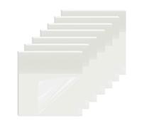 YIKAOMAI® 350 notas adhesivas transparentes, notas adhesivas transparentes rescribibles y resistentes al agua, adecuadas para la escuela, la oficina y el hogar - 7,5 cm x 7,5 cm.