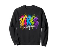 Yikes - Pintura Colorida para Graffiti Que gotea Arte Callejero Sudadera
