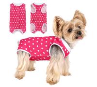 Yikeyo Traje de recuperación de cirugía para perros, traje de recuperación de perros hembra para perros pequeños, traje de cirugía para perros hembras esterilizados, camisa profesional transpirable de