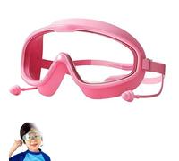 Yikeyuan Magic Puffy Goggles,Kiggles - Safe & Smart Swim Goggles For Kids, Nose Clip, Anti-Fog, Uv Protection, 180° Wide View, Secure Fit Ensures Worry-Free Swimming Whether In Pools (pink)