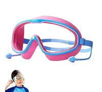 Yikeyuan Magic Puffy Goggles,Kiggles - Safe & Smart Swim Goggles For Kids, Nose Clip, Anti-Fog, Uv Protection, 180° Wide View, Secure Fit Ensures Worry-Free Swimming Whether In Pools (Purple)