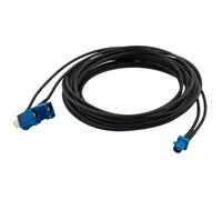 YILAIDNUO Fakra Splitter Cable Fakra C Macho a 2 x Fakra C Hembra Y Tipo Pigtail Cable RG174 3M para Car Radio, Antena GPS Navegación