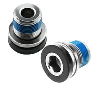 YILANJIN 2 Piezas Tornillos para Biela de Bicicleta, Tornillos para Pedalier M15, Tornillos para Biela con Hexágono Interior con fijador de Roscas Compatibles con Bicicletas Eléctricas
