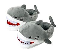 YILANLAN Pantuflas mujer Lindas pantuflas cerdo Zapatillas animales dibujos animados Zapatillas calientes de invierno Zapatillas casa peludas (36/43, Shark, numeric_36)
