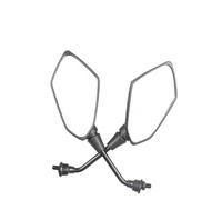 YiLdex Espejo for Motocicleta, 2 uds., Espejos retrovisores for Bicicletas eléctricas, Parte Trasera eléctrica, Convexo, 8mm, 10mm, Fibra de Carbono (Color : 10mm Screw 2pcs)