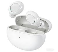 Yilear Auriculares Inalámbricos 5.4 - Súper Mini con Grave Profundo, 24H de Reproducción, Sonido Estéreo HiFi, Cancelación de Ruido, IPX5, Ideales para Ocio/Oficina (Blanco)