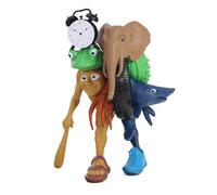 YiLianDa Italian Brainrot Juguetes - Figuras Decorativas 3D con Tung Tung Tung Sahur, Tralalero Tralala, Boneca Ambalabu & Lirili Larila - Adorno Divertido para Niños, Adultos y Entusiastas