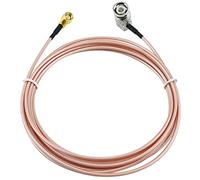 YILIANDUO 3M / 9.84ft ángulo recto SMA macho a ángulo recto BNC macho RF cable coaxial 50ohm RG316 cable de baja pérdida para antenas de radio amateur dispositivos LAN inalámbricos radios Wi-Fi