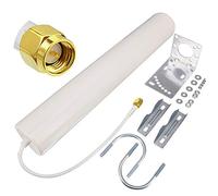 YILIANDUO Antena gsm de 18dBi 698-2700MHz 3G 4G Panel Exterior de Alta Ganancia 4G LTE Antena Macho SMA omnidireccional para enrutador inalámbrico